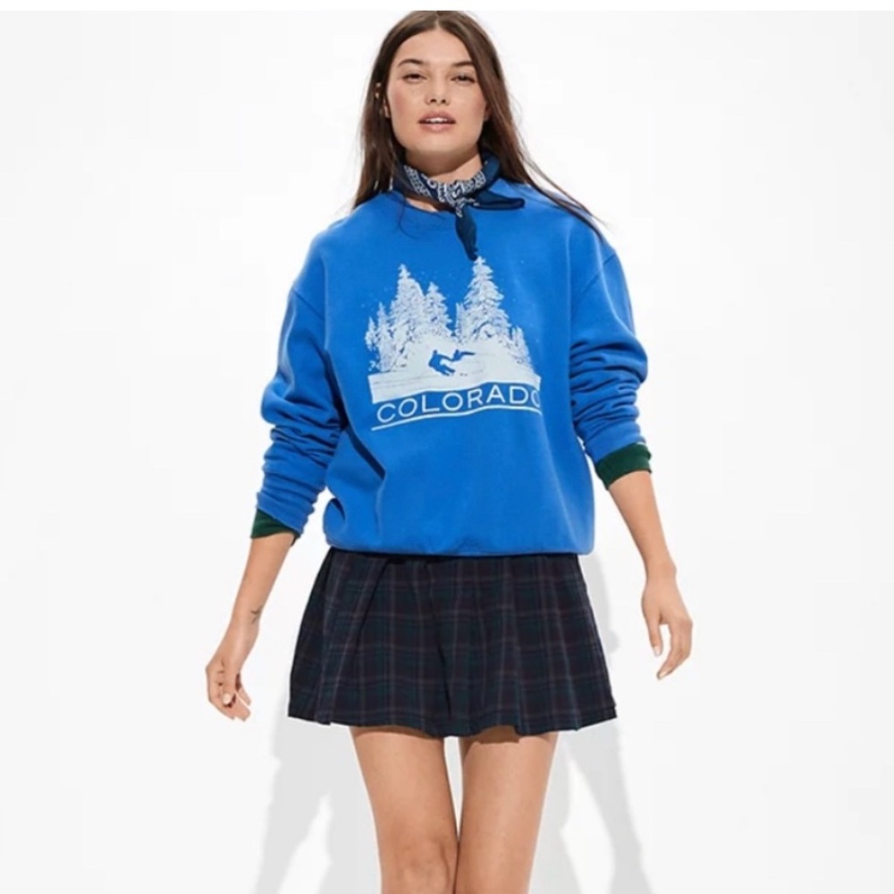 American Eagle Colorado Graphic Sweatshirt XXS
